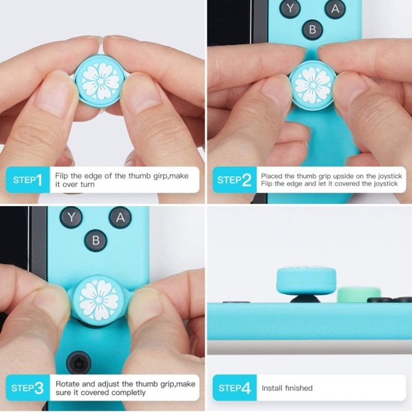 Sakura Flower Thumb Grips for Switch & Switch Lite - Picture 7 of 7